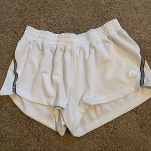 Adidas shorts. White. Size medium